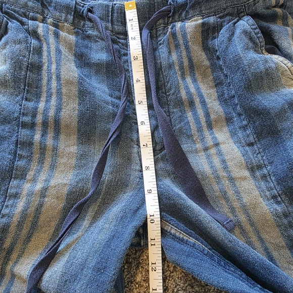 Free People Linen Capri Pants - Picture 4 of 7